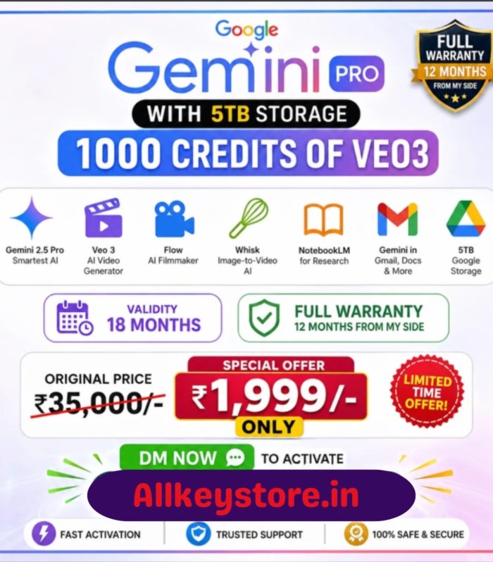 Google Gemini Pro + 5TB Storage